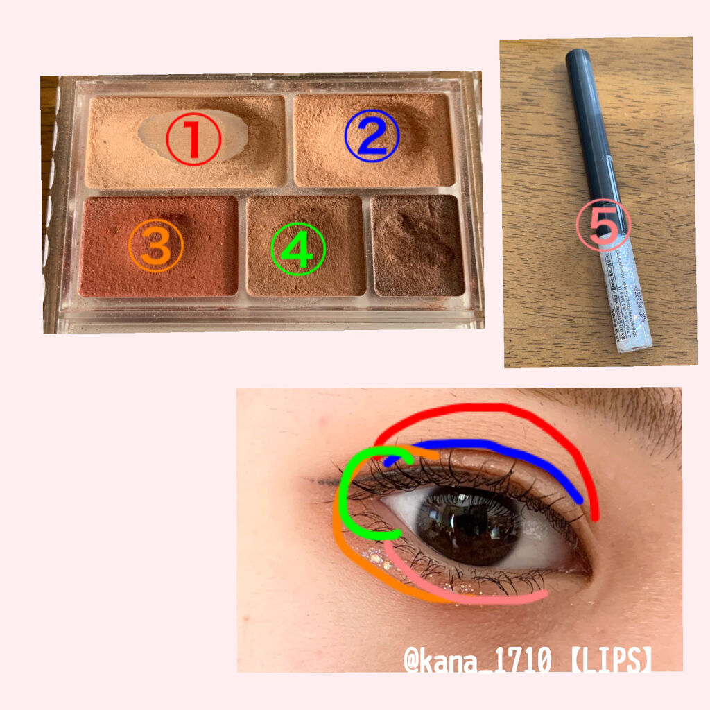 トゥインクル グリッター/innisfree/リキッドアイライナーを使ったクチコミ（2枚目）