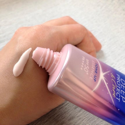 ニベアUV ディープ プロテクト&ケア トーンアップ エッセンス/ニベア/日焼け止めローションを使ったクチコミ(4枚目)