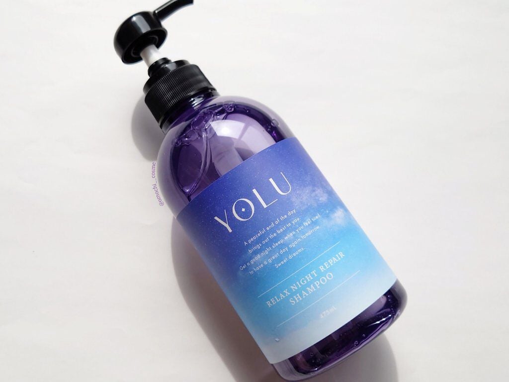 リラックスナイトリペア シャンプー/トリートメント/YOLU/市販シャンプーを使ったクチコミ(2枚目)