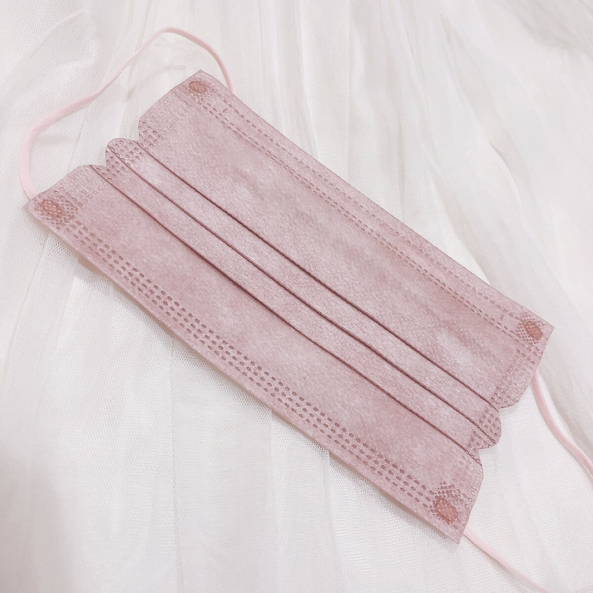 mask ぴったりフィットタイプ/DAISO/マスクを使ったクチコミ（2枚目）