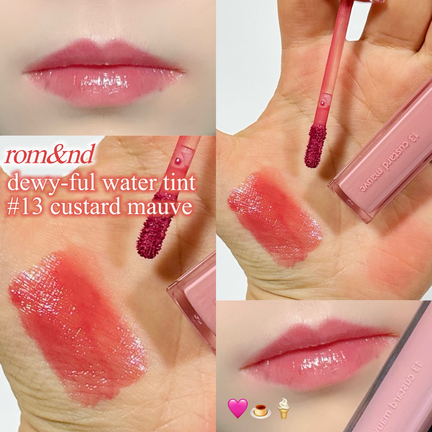 デュイフルウォーターティント/rom&nd/リップティントを使ったクチコミ（1枚目）