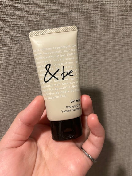 &be UVミルク/&be/日焼け止めミルクを使ったクチコミ(1枚目)