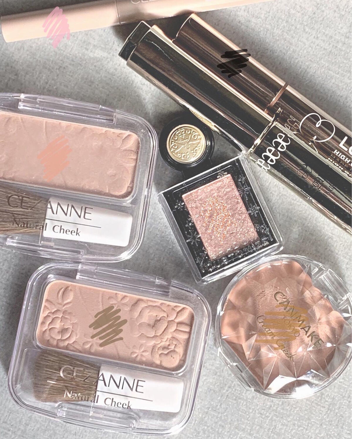 クリームチーク/キャンメイク/ジェル・クリームチークを使ったクチコミ(5枚目)