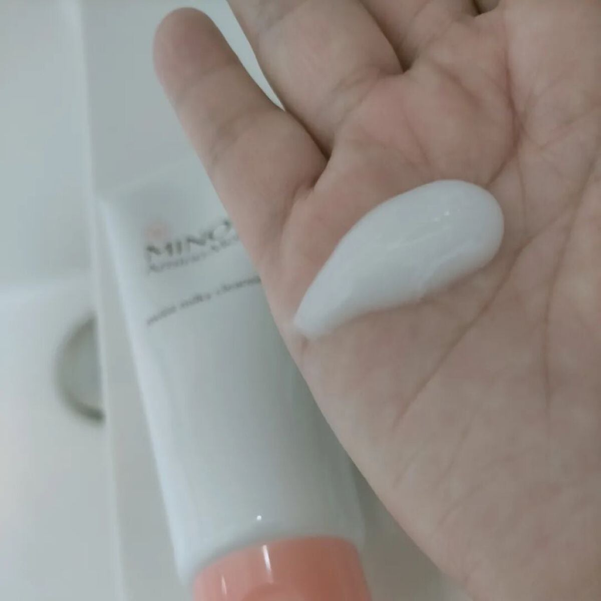 ミノン アミノモイスト モイストミルキィ クレンジング/ミノン/ミルククレンジングを使ったクチコミ(3枚目)