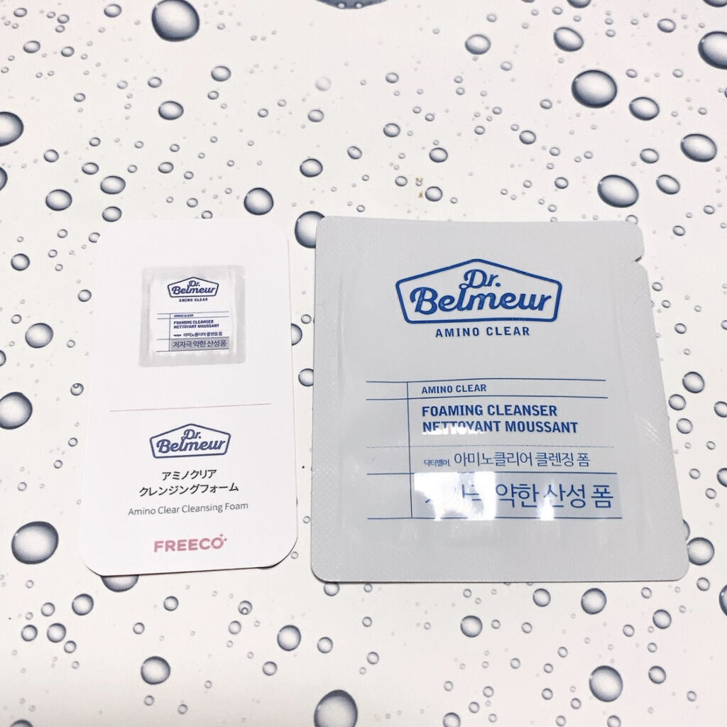 アミノクリア クレンジングフォーム/Dr.Belmeur/洗顔フォームを使ったクチコミ（1枚目）