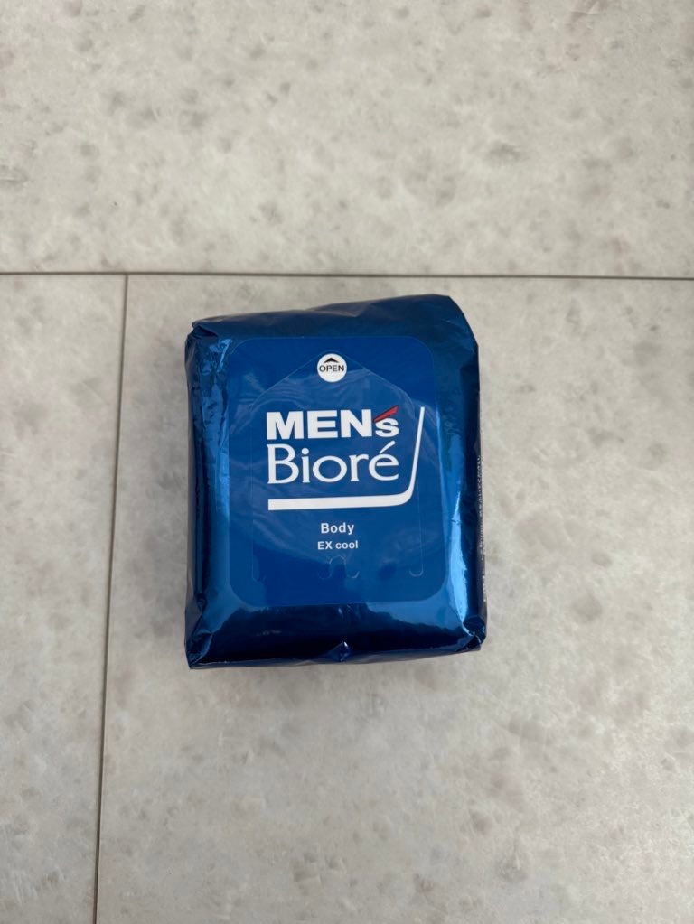 ボディシート 極冷感タイプ/メンズビオレ/ボディシートを使ったクチコミ(1枚目)