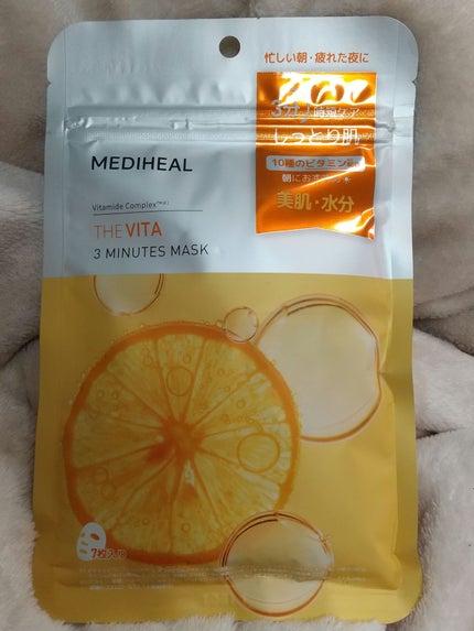 THE ビタ 3ミニッツマスク/MEDIHEAL/シートマスク・パックを使ったクチコミ(1枚目)