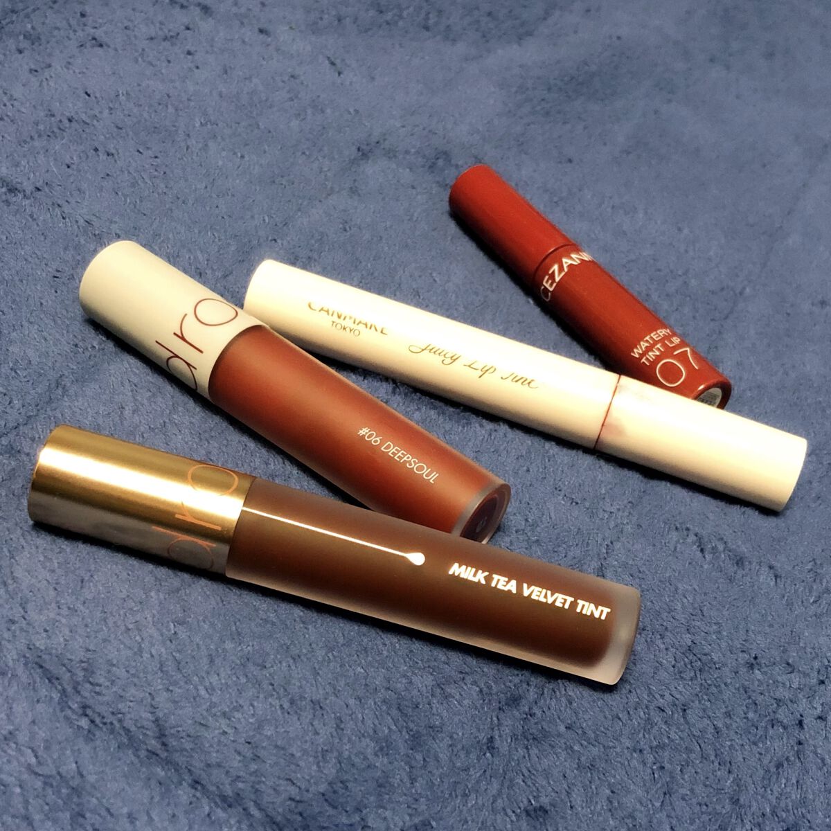 ミルクティーベルベットティント/rom&nd/リップティントを使ったクチコミ（2枚目）