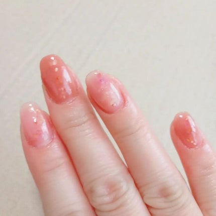 ジェルネイル(ライト対応)/セリア/ジェルネイルを使ったクチコミ(4枚目)