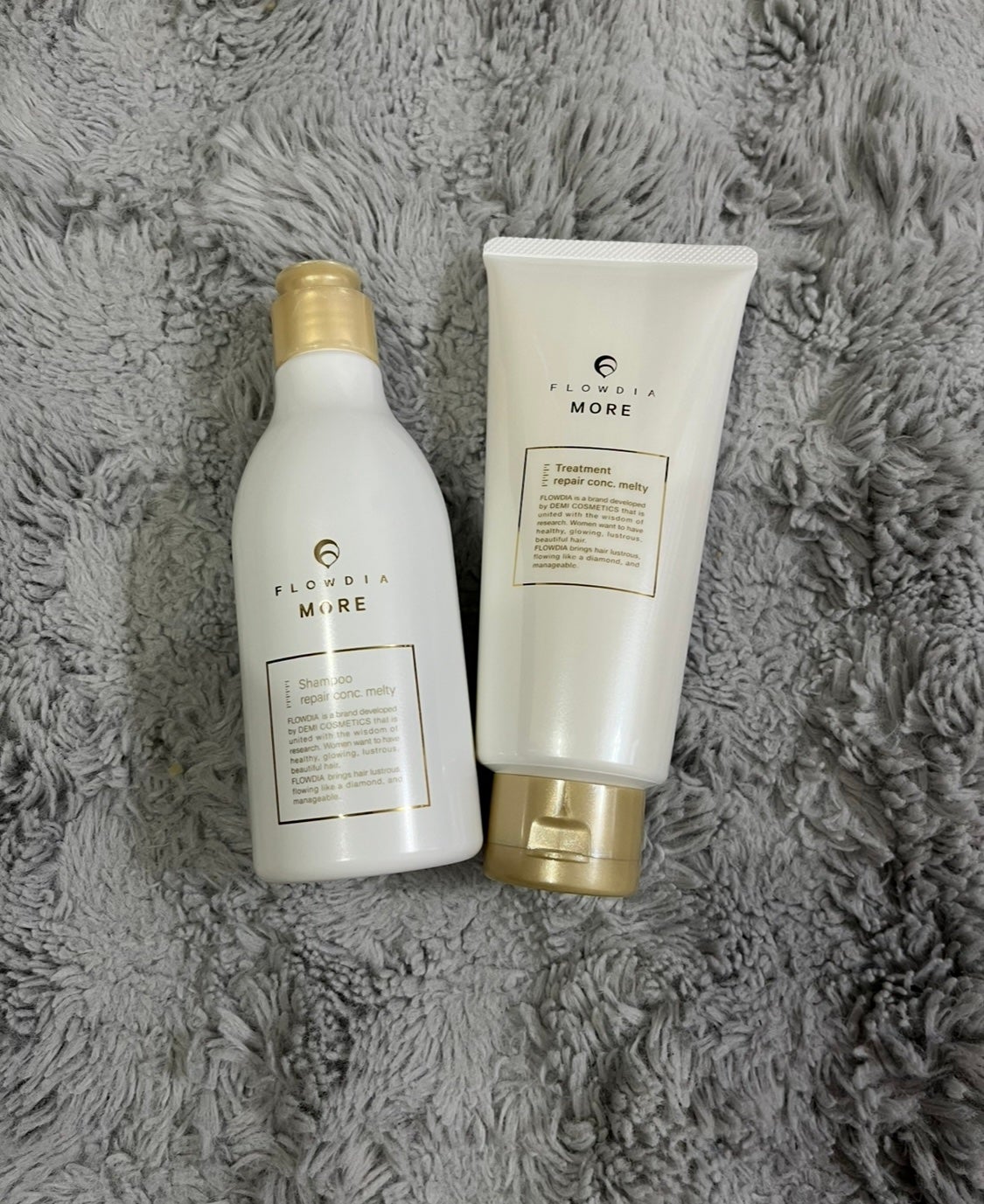 フローディアモア トリートメント リペアコンクメルティー/FLOWDIA/コンディショナー単品を使ったクチコミ(1枚目)