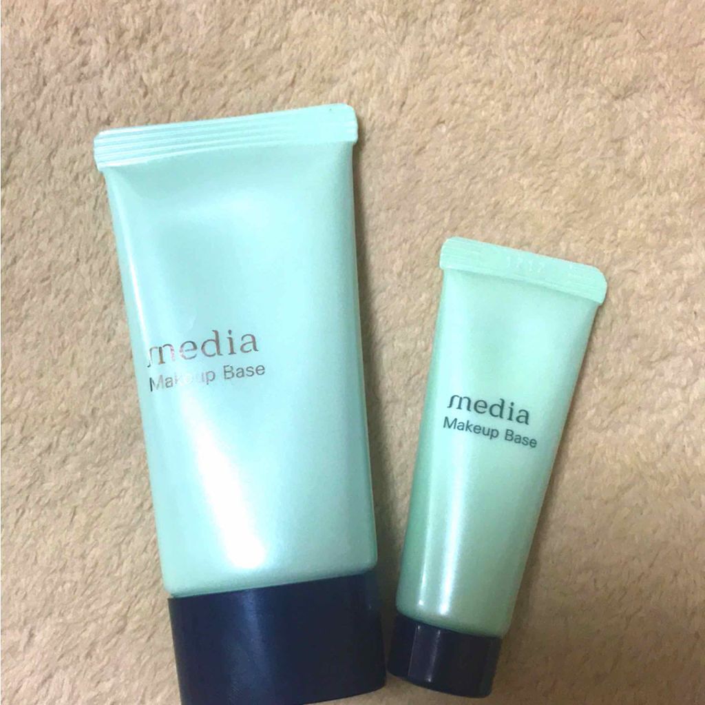 メイクアップベースS(グリーン)/media/化粧下地を使ったクチコミ（1枚目）