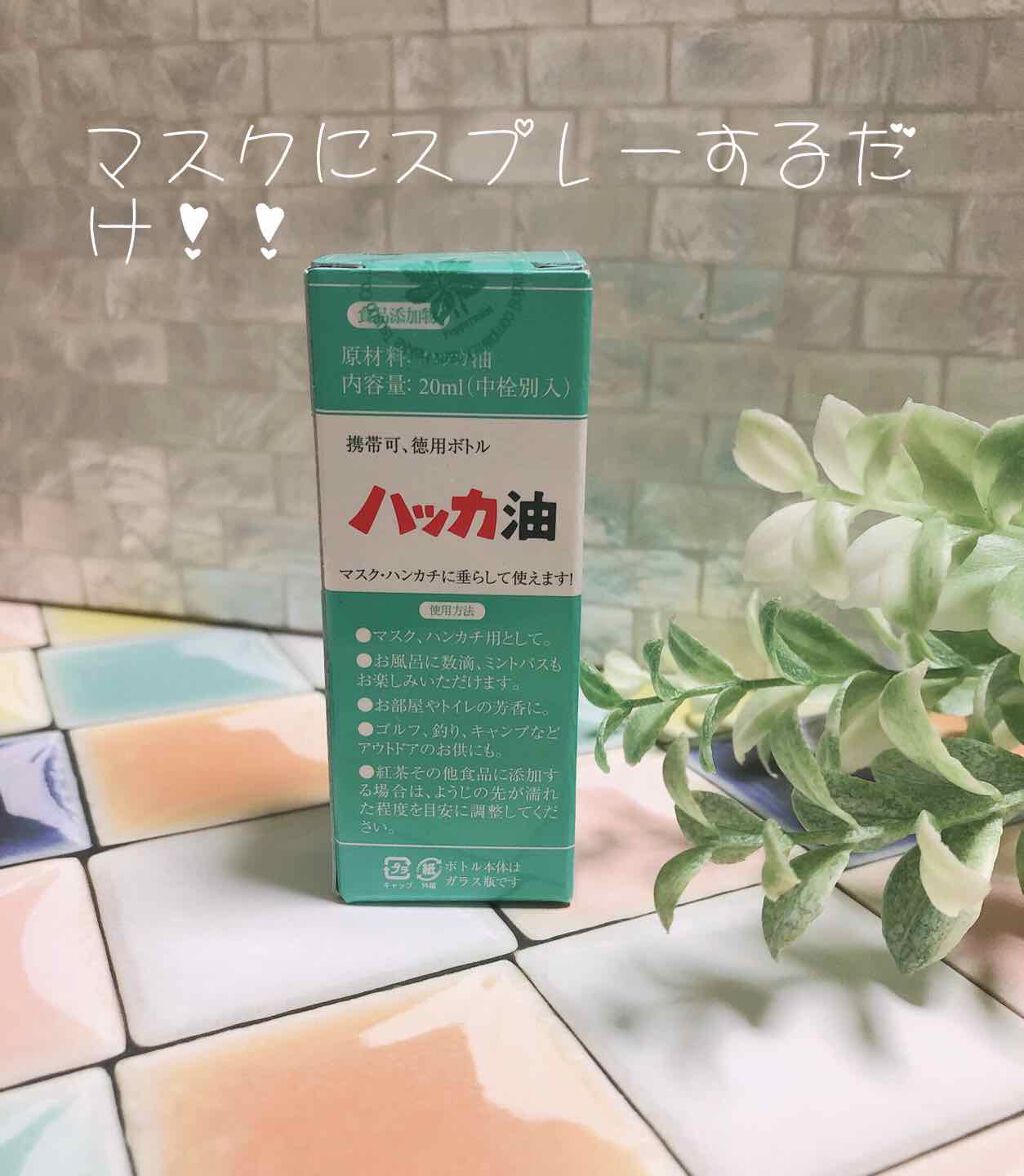 ハッカ油 スプレー/北見ハッカ通商/その他を使ったクチコミ（1枚目）