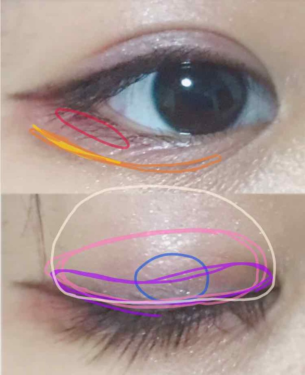 「密着アイライナー」クリームペンシル/デジャヴュ/ペンシルアイライナーを使ったクチコミ（2枚目）