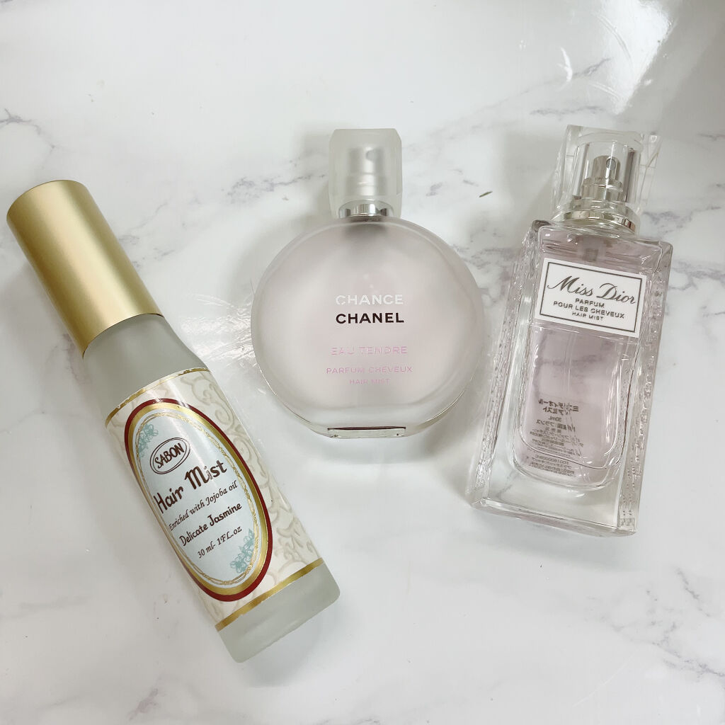 あなたはどっち派？Dior・CHANEL・SABONのヘアミストを徹底比較