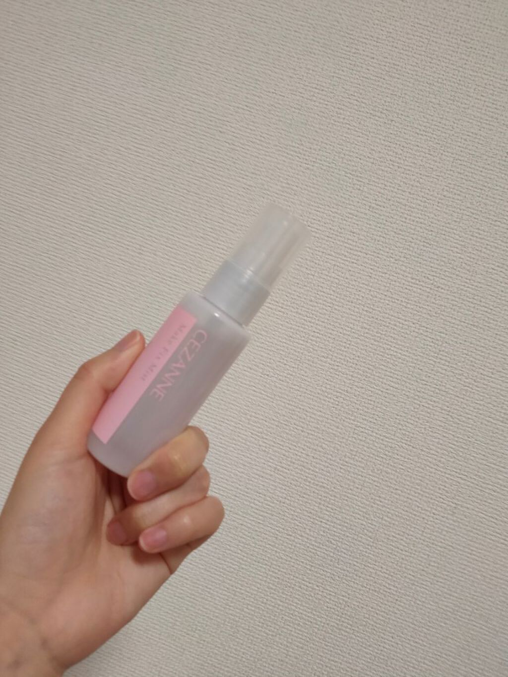 メイクフィックスミスト/CEZANNE/フィックスミストを使ったクチコミ(1枚目)