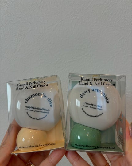 パフューマリー ハンド&ネイルクリーム デューイアルテミシア 50ml/カミール/ハンドクリームを使ったクチコミ(6枚目)