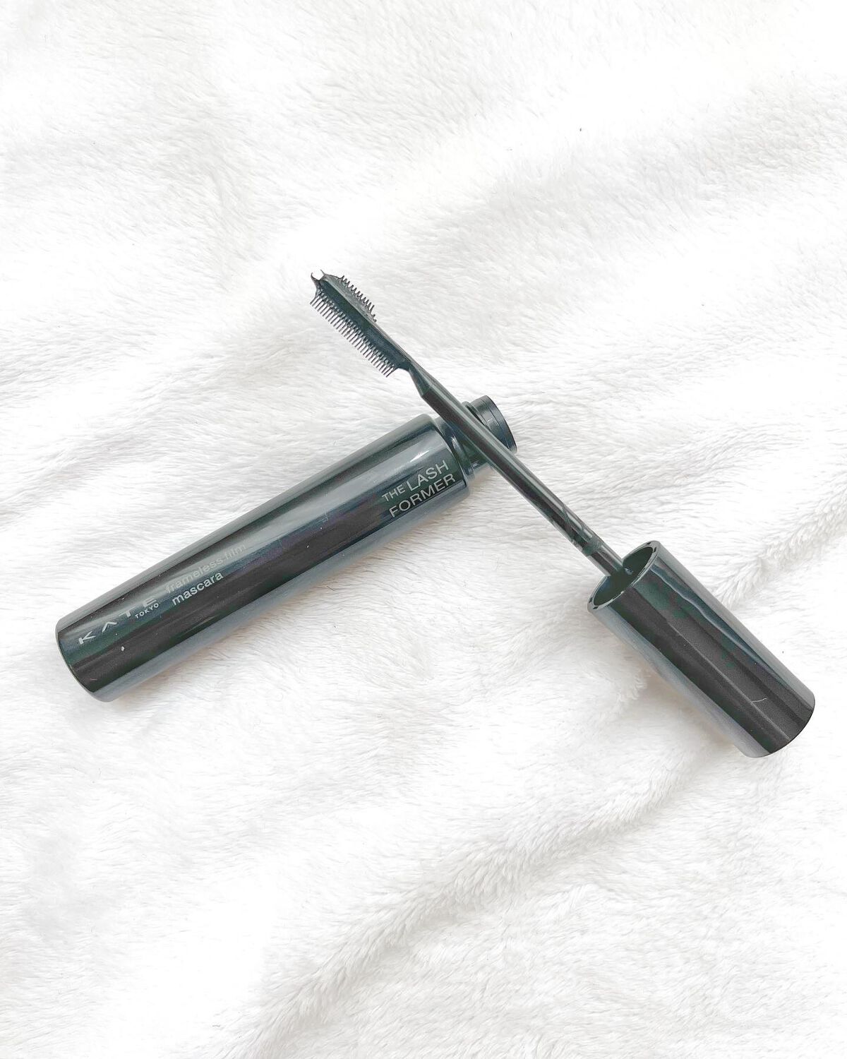 フレームレスフィルムマスカラ BK-1 ブラック/KATE/マスカラを使ったクチコミ（2枚目）