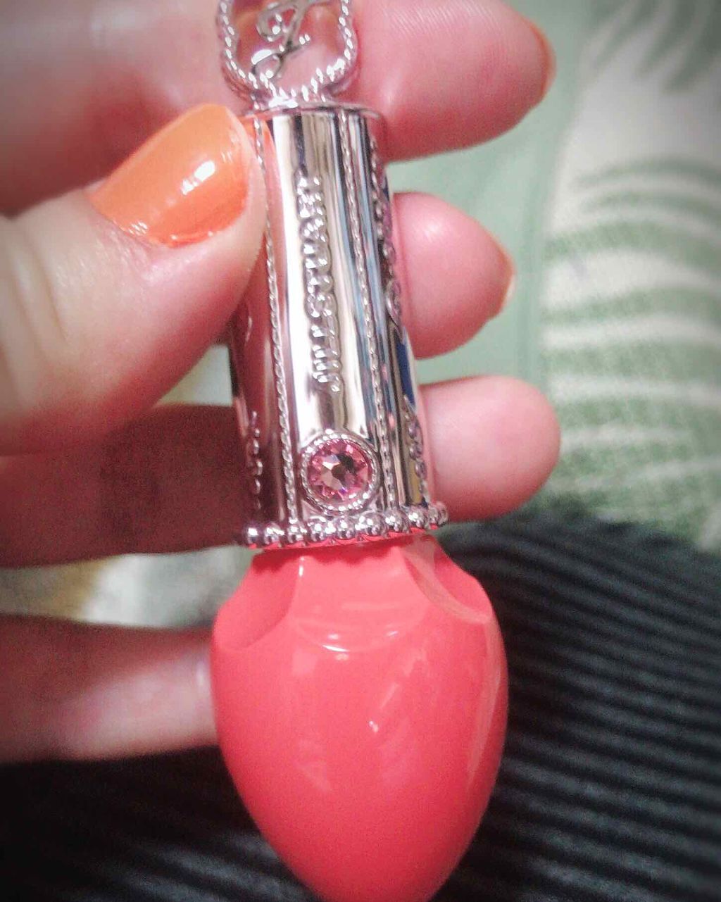 フォーエヴァージューシー オイルルージュ ティント 07 tropical papaya/JILL STUART/リップティントを使ったクチコミ（1枚目）