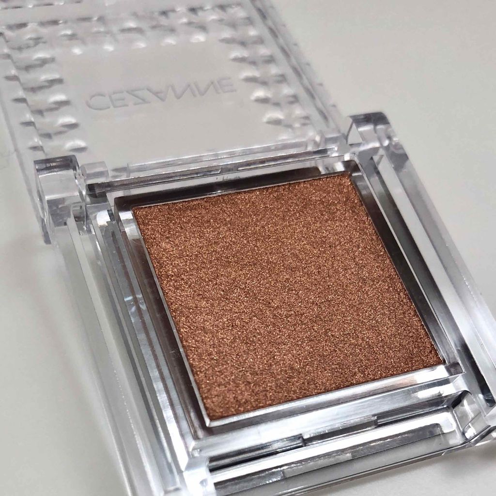 シングルカラーアイシャドウ/CEZANNE/単色アイシャドウを使ったクチコミ(3枚目)