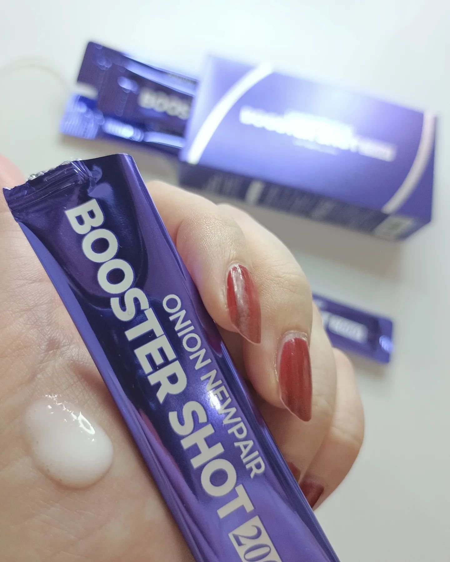 オニオン ニューペアー ブースターショット2000/Isntree/美容液を使ったクチコミ（3枚目）