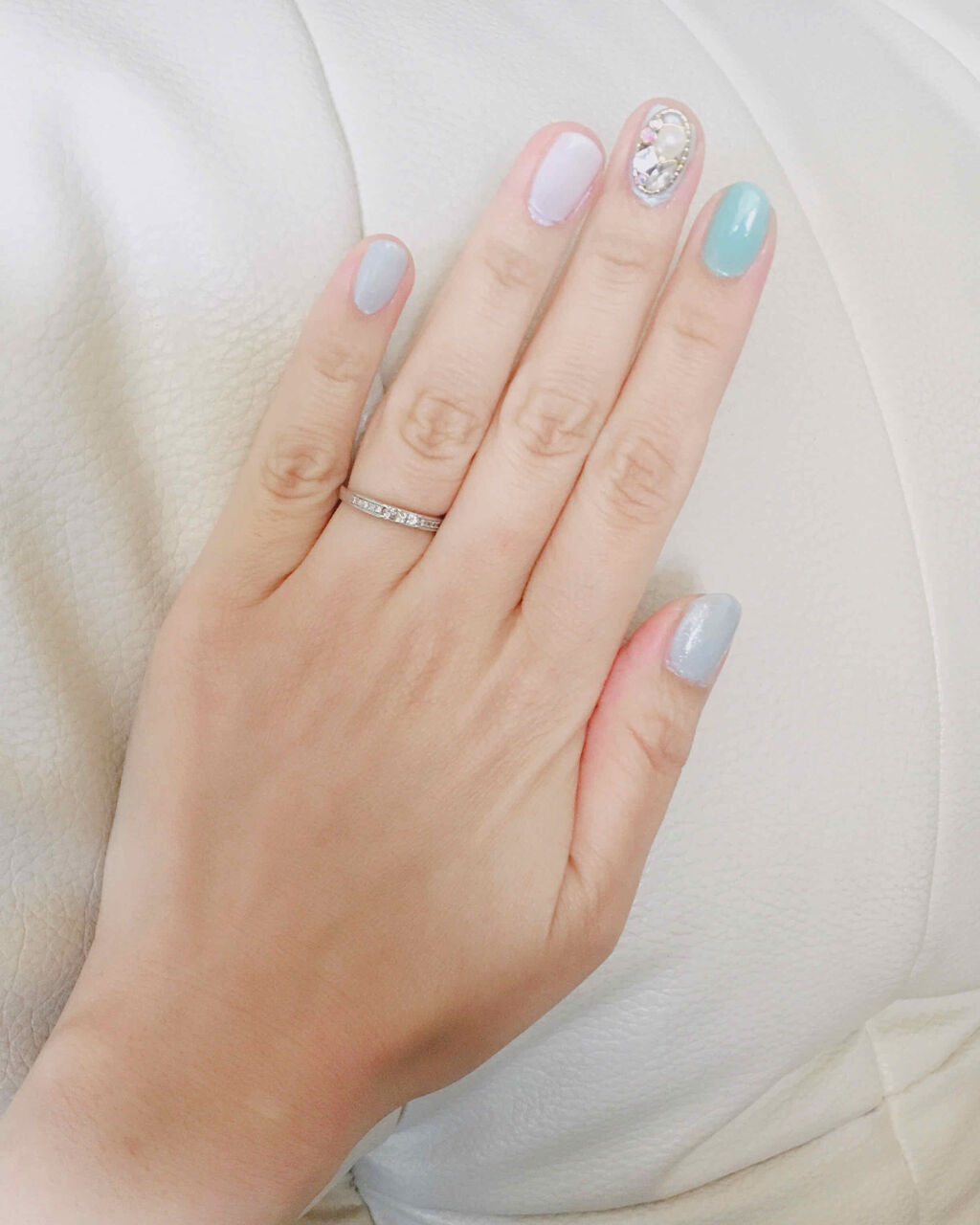 ネイルパーツ/セリア/ネイルチップ・パーツを使ったクチコミ（2枚目）