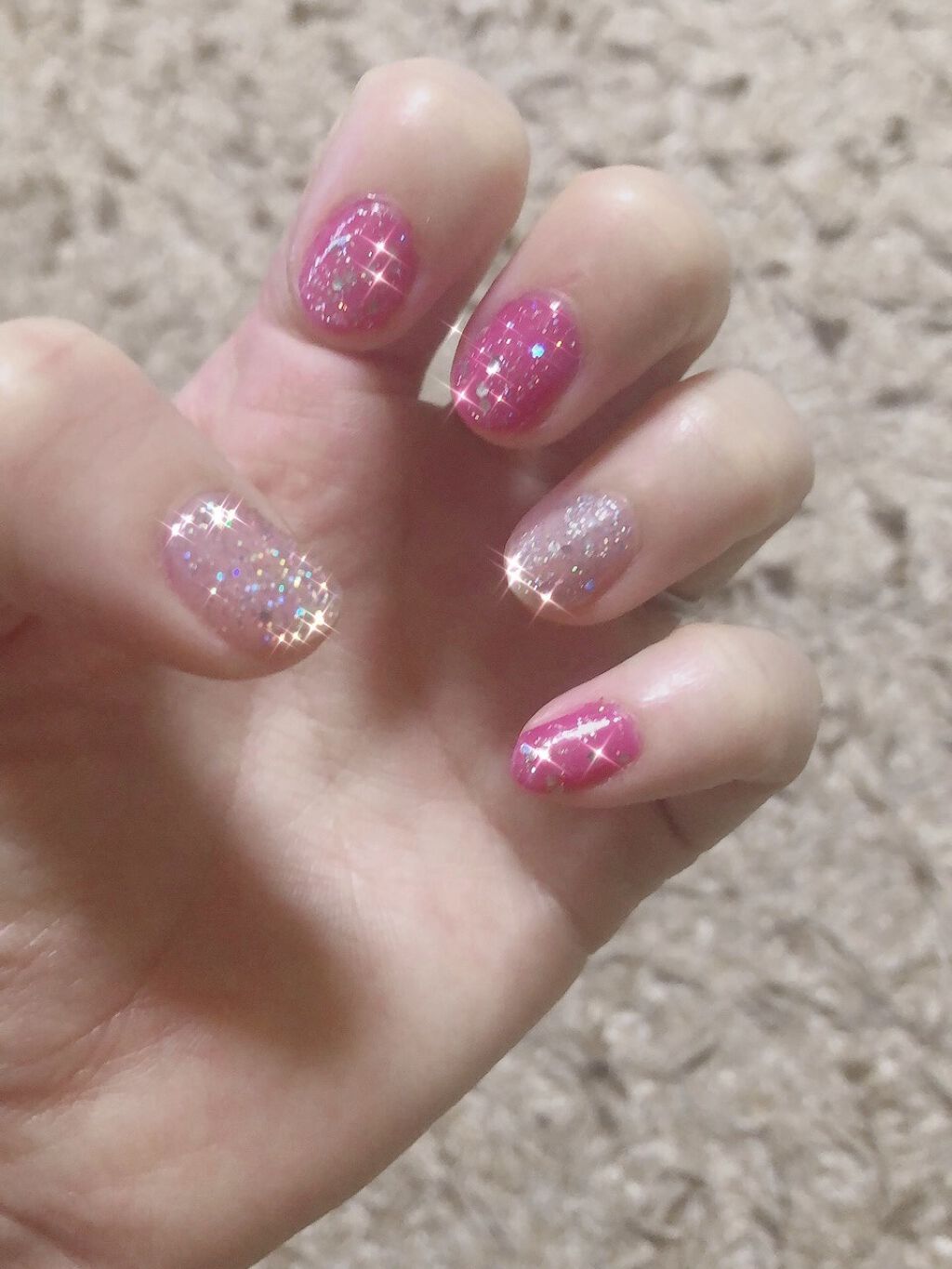 ネイル エナメル/ちふれ/マニキュアを使ったクチコミ（1枚目）