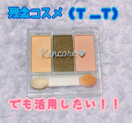 カンコレアイシャドウ/DAISO/アイシャドウパレットを使ったクチコミ(1枚目)