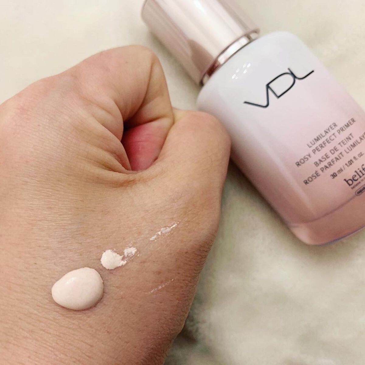 LUMILAYER ROSY PERFECT PRIMER (ルミレイヤーロージーパーフェクトプライマー)/VDL/化粧下地を使ったクチコミ(2枚目)