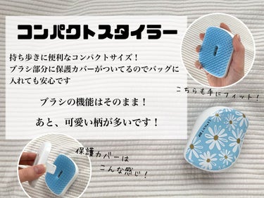 タングルティーザー ザ・アルティメットディタングラー ソフト＆ダメージ/TANGLE TEEZER/ヘアブラシを使ったクチコミ（3枚目）