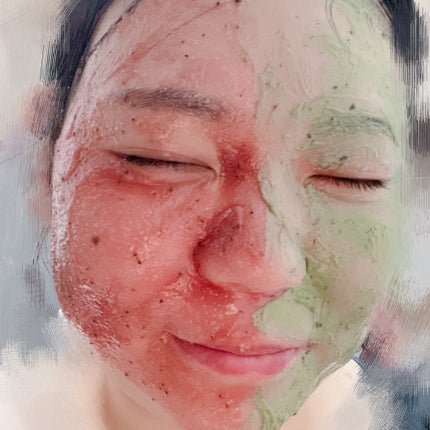 ストロベリーシュガー フードマスク/SKINFOOD/洗い流すパック・マスクを使ったクチコミ(2枚目)