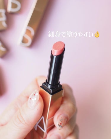 アフターグロー　センシュアルシャイン　リップスティック 209 ON EDGE/NARS/口紅を使ったクチコミ（3枚目）