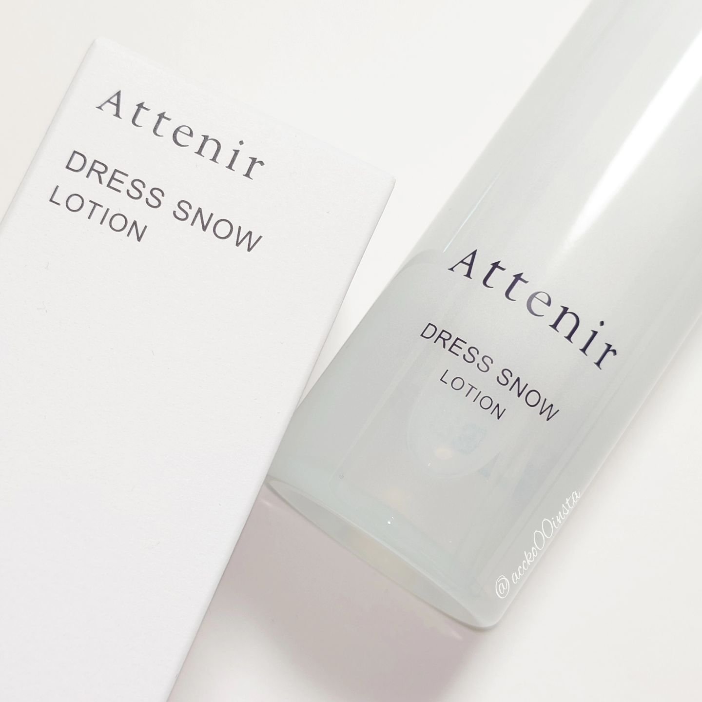 ドレススノー ローション【医薬部外品】 /アテニア/化粧水を使ったクチコミ（2枚目）