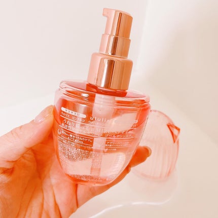 ウルリス ピンクネコ ウォーターコンク スリーク ヘアオイル/ululis/ヘアオイルを使ったクチコミ(2枚目)