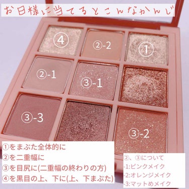 3CE MOOD RECIPE MULTI EYE COLOR PALETTE/3CE/パウダーアイシャドウを使ったクチコミ（2枚目）