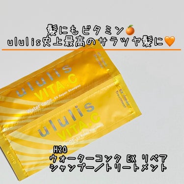 ビタシー ウォーターコンク EX リペア シャンプー /ヘアトリートメント/ululis/シャンプー・コンディショナーを使ったクチコミ（1枚目）