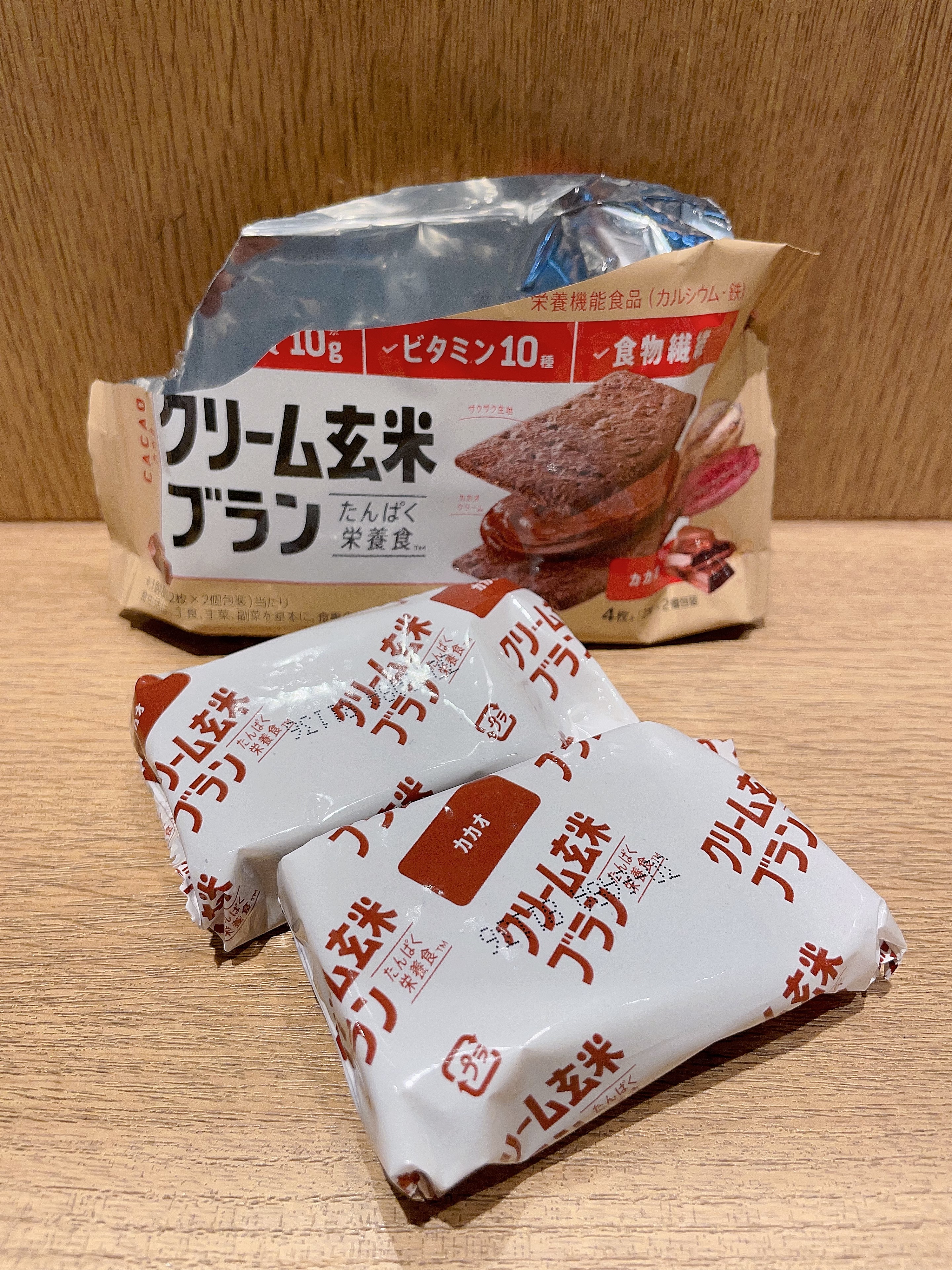 バランスアップ　クリーム玄米ブラン　カカオ/アサヒフードアンドヘルスケア/バランス栄養食を使ったクチコミ（3枚目）