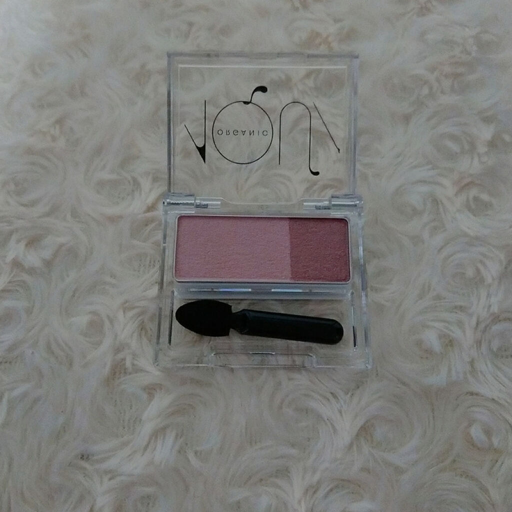 オーガニックデュオシャドー/アクア・アクア/アイシャドウパレットを使ったクチコミ（2枚目）