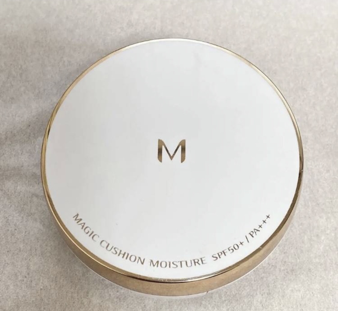 M クッション ファンデーション(モイスチャー)/MISSHA/クッションファンデーションを使ったクチコミ（1枚目）