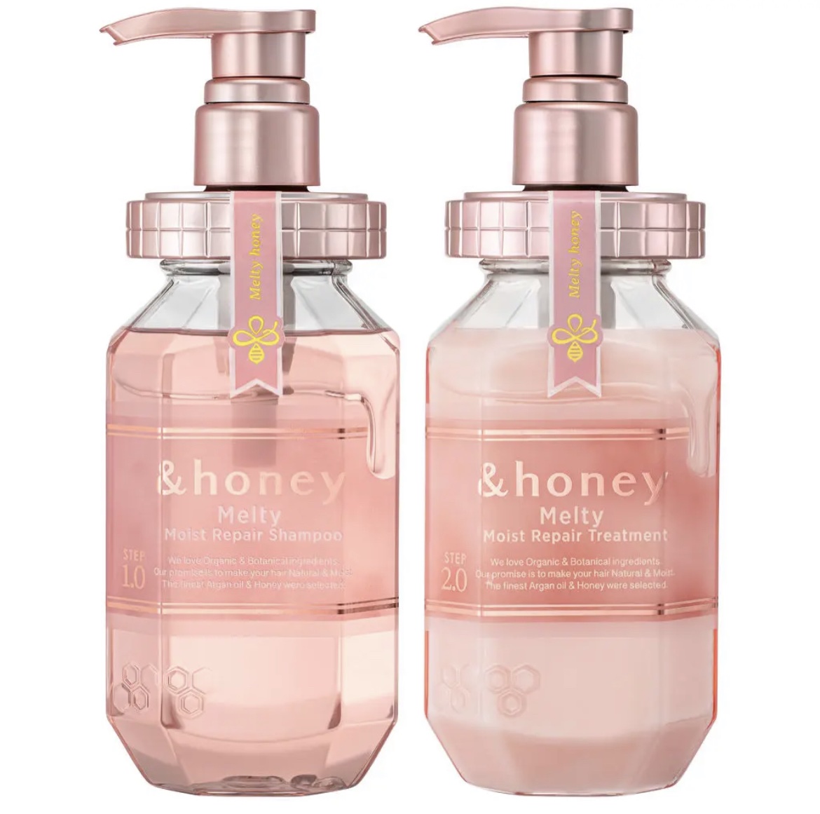 &honey Melty モイストリペア シャンプー1.0／モイストリペア ヘアトリートメント2.0/&honey/市販シャンプーを使ったクチコミ（1枚目）