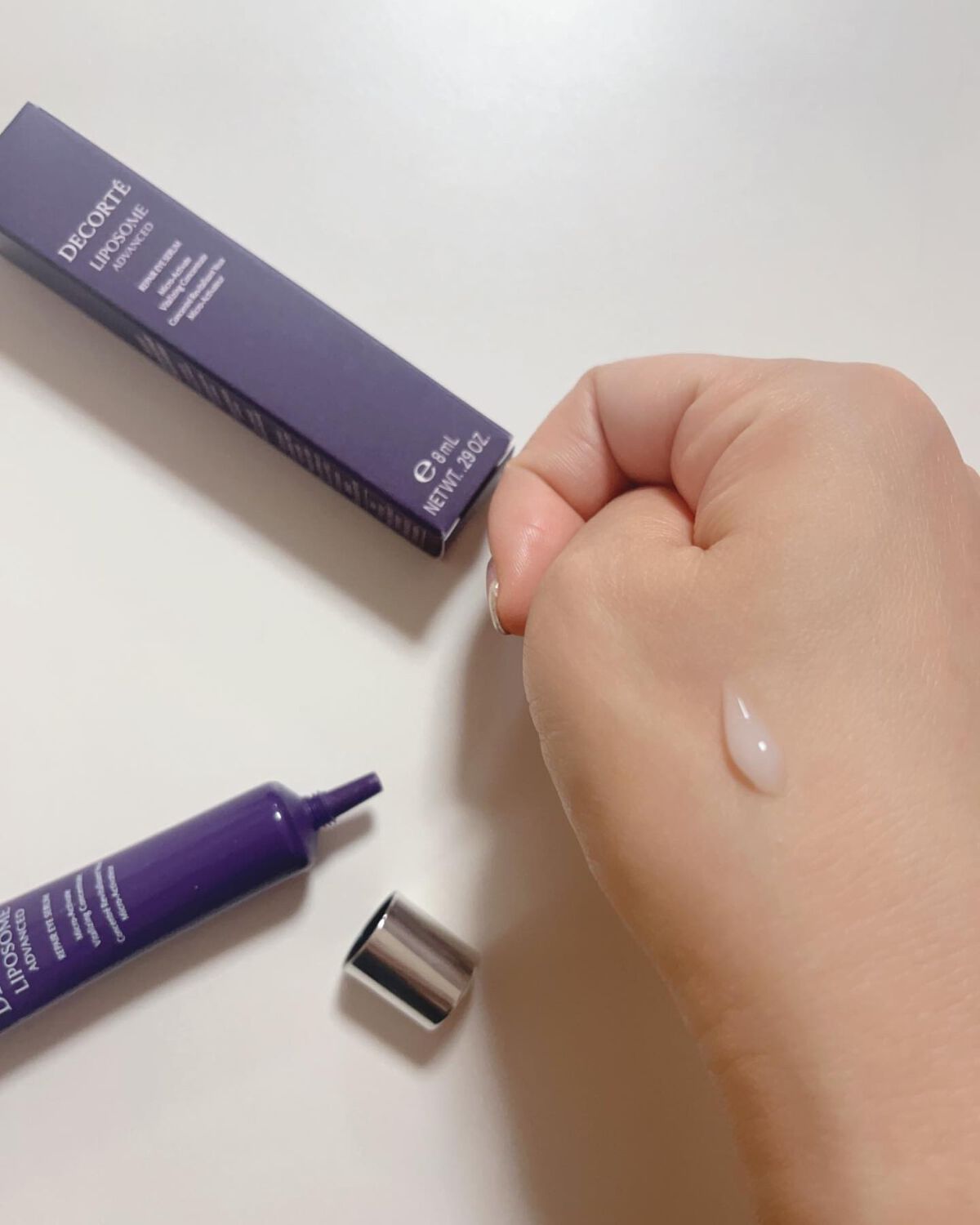 リポソーム アドバンスト　リペアアイセラム/DECORTÉ/アイケア・アイクリームを使ったクチコミ（3枚目）