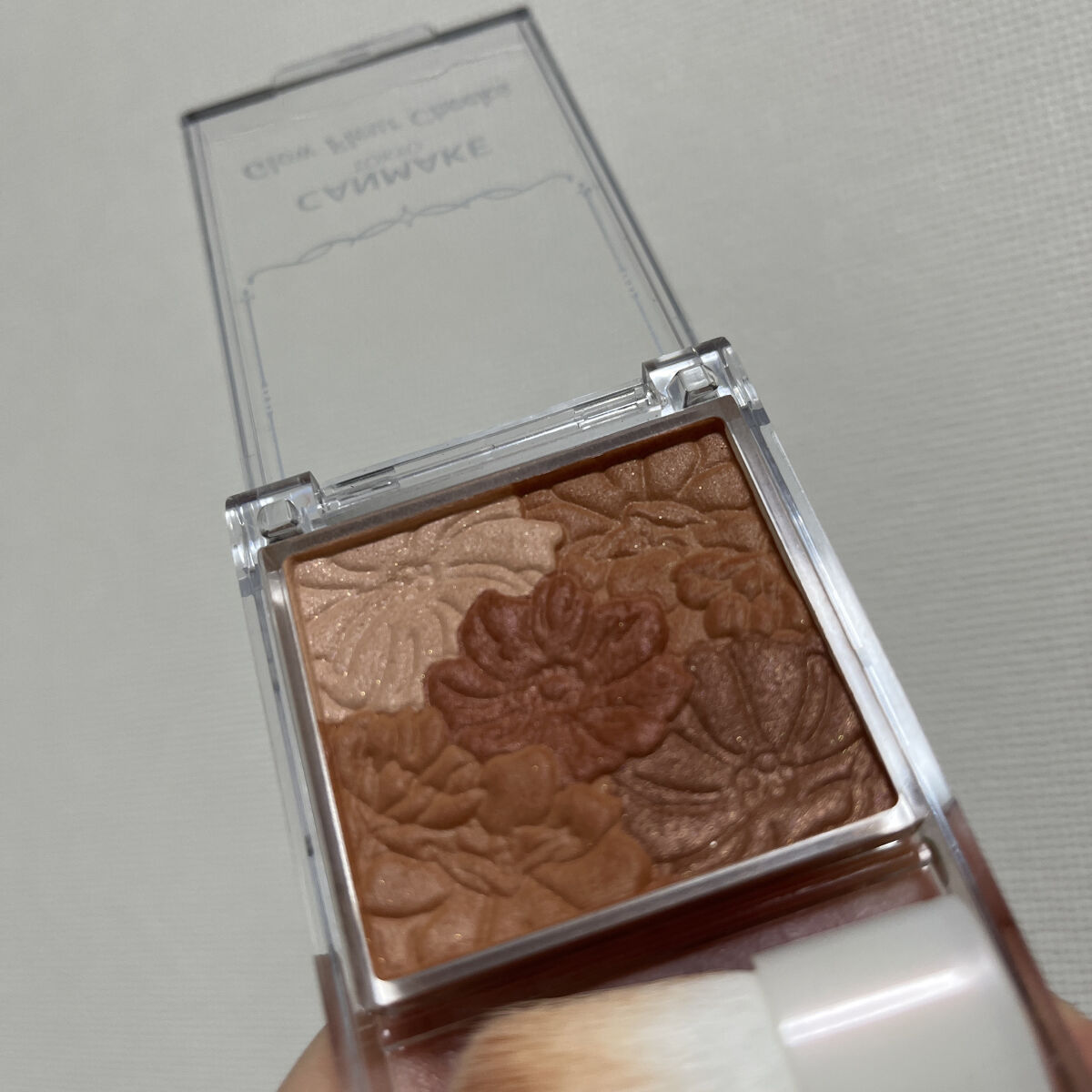 グロウフルールチークス/キャンメイク/パウダーチークを使ったクチコミ（2枚目）