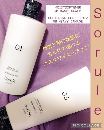 モイストソフナー 01ベーシックスカルプ/Sorule/市販シャンプーを使ったクチコミ(1枚目)