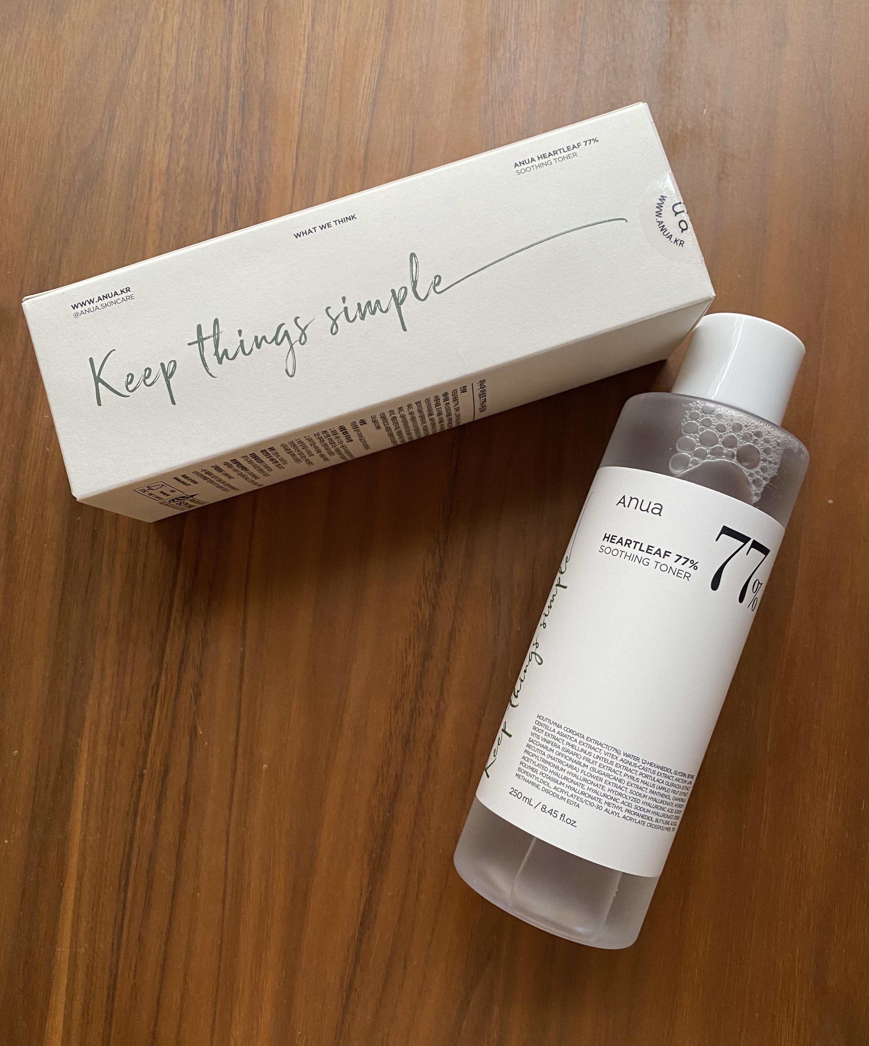 ドクダミ 77 スージングトナー/Anua/化粧水を使ったクチコミ（2枚目）