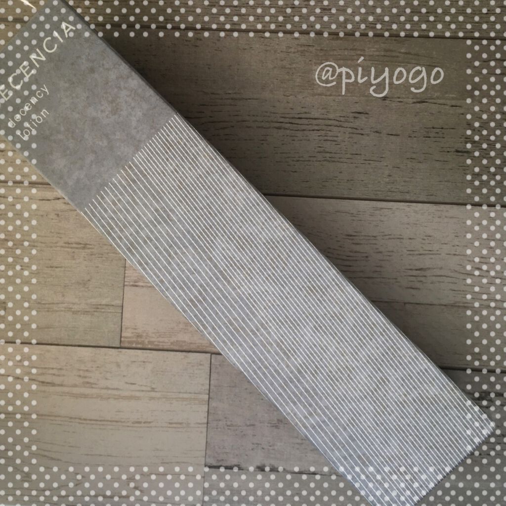 ディセンシー ローション/DECENCIA/化粧水を使ったクチコミ（1枚目）