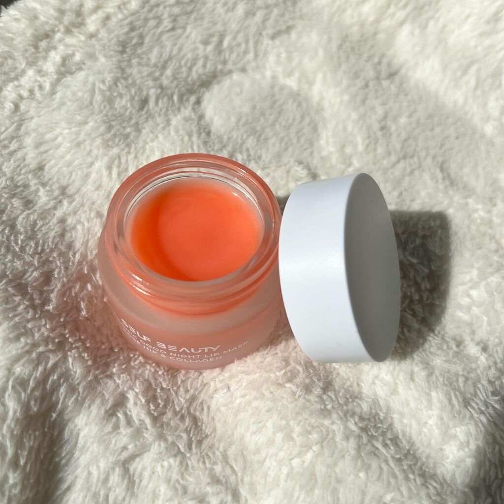 ユニコーングッドナイトリップマスク ローズヒップ&コラーゲン/SELF BEAUTY/リップマスクを使ったクチコミ(2枚目)