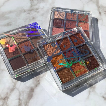 クォーツ 9色アイシャドウパレット(ドリームランドアイシャドウ)/ZEESEA/アイシャドウパレットを使ったクチコミ(8枚目)