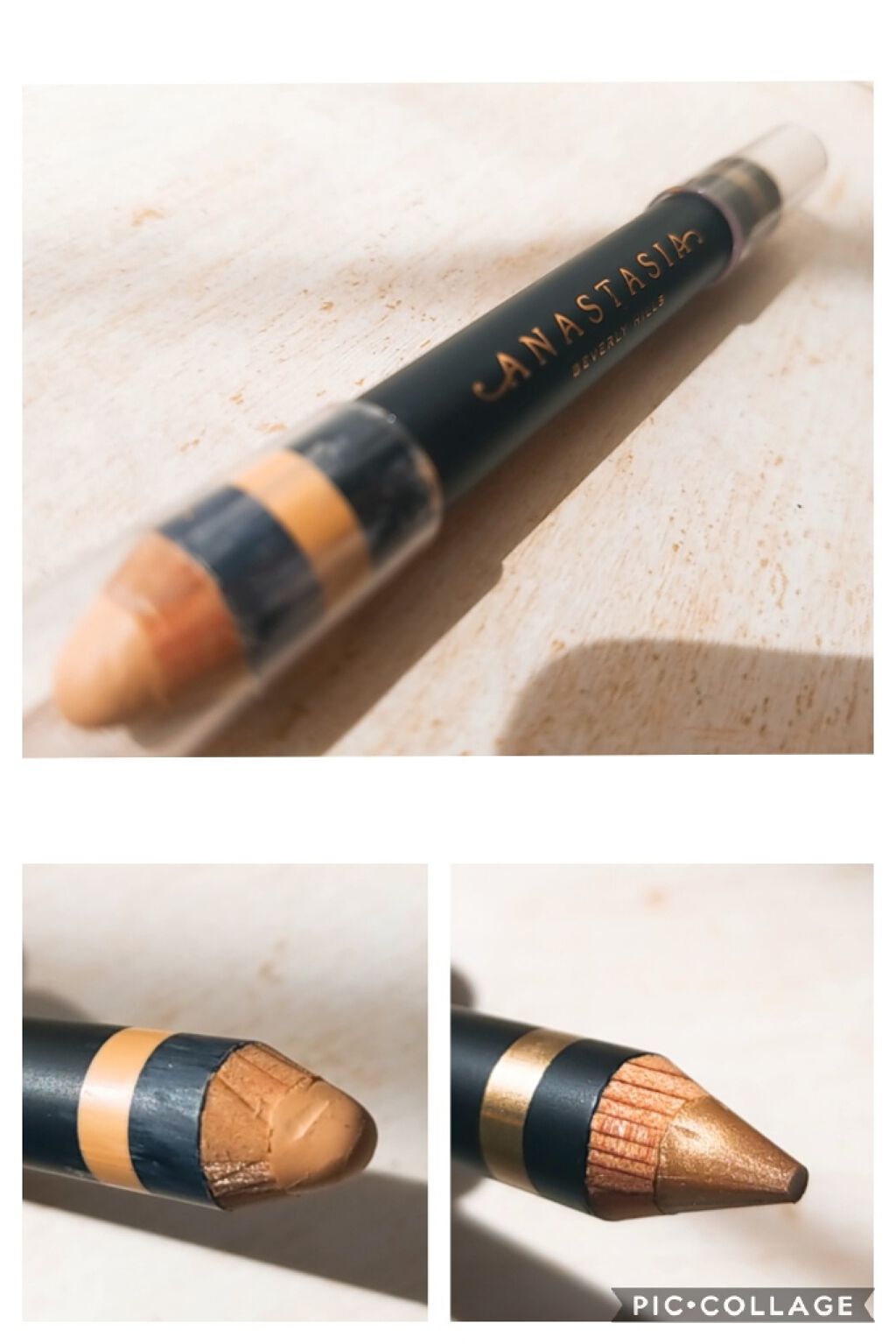 HIGHLIGHTING DUO PENCIL/アナスタシア ビバリーヒルズ/パウダーハイライトを使ったクチコミ(2枚目)