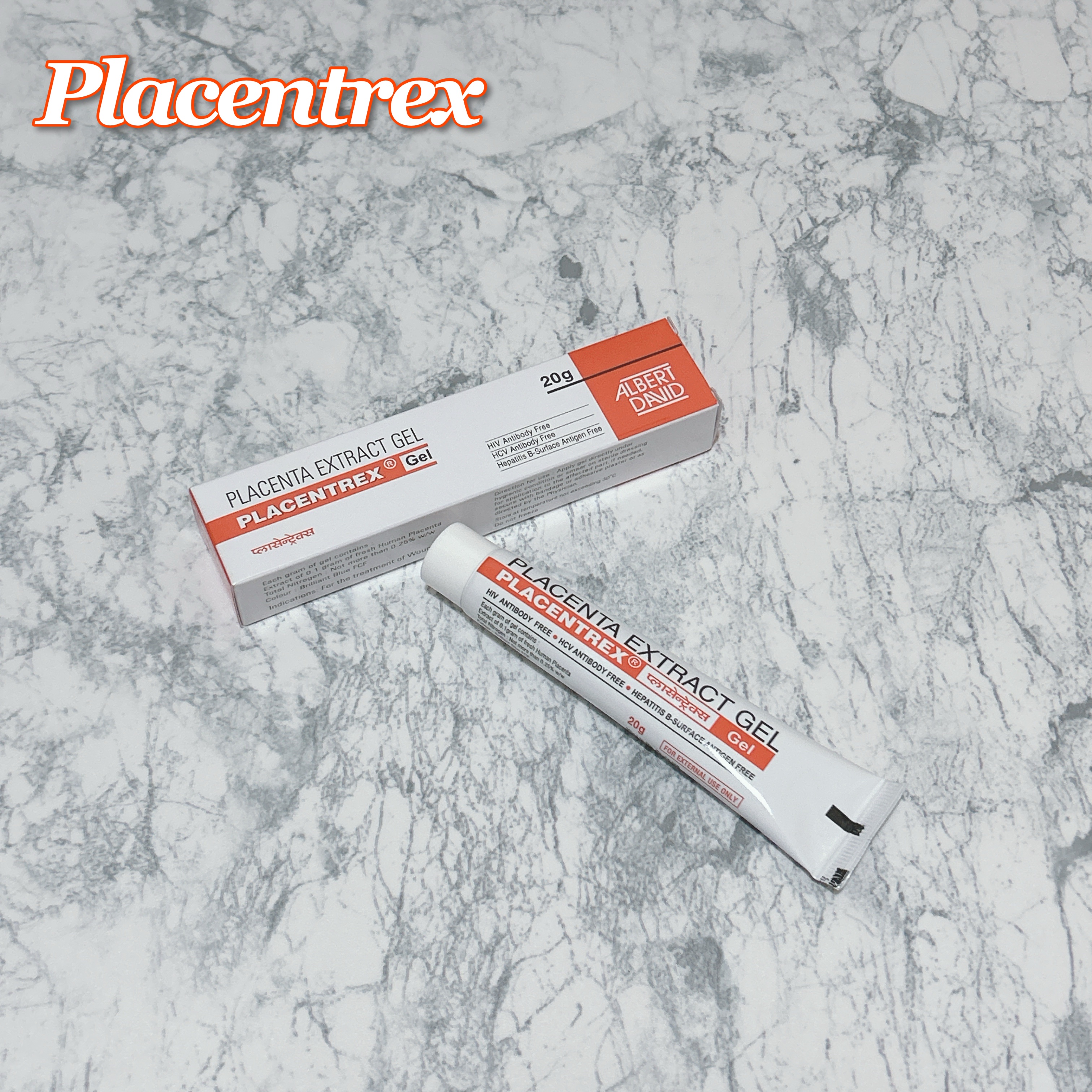 PLACENTREX EXTRACT GEL（ヒトプラセンタジェル）/Placentrex/その他を使ったクチコミ（1枚目）