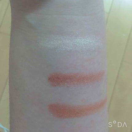 WHY NOT SPINNS 3色アイシャドウ テラコッタブラウン/DAISO/アイシャドウパレットを使ったクチコミ(3枚目)