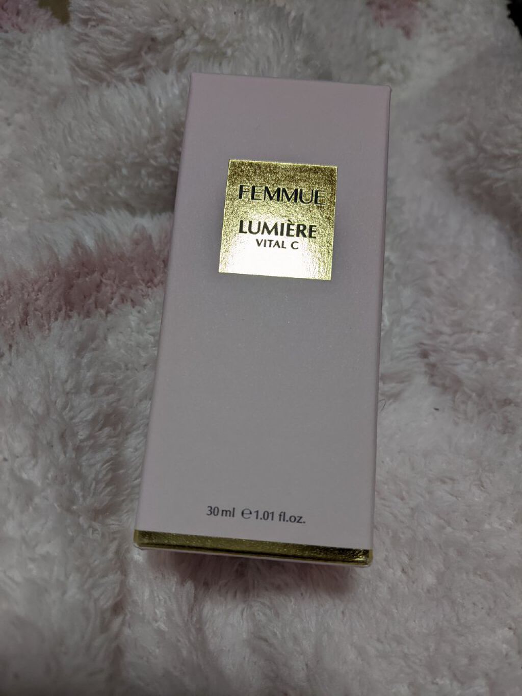 ルミエール ヴァイタルC/FEMMUE/ブースター・導入液を使ったクチコミ（2枚目）
